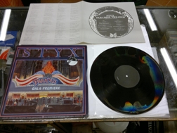 STYX - PARADISE THEATER - JAPAN LASER ETCHED LP